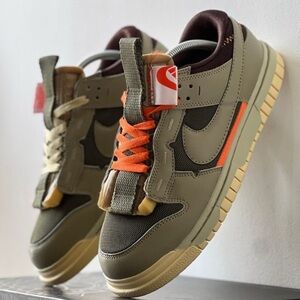 Nike Air Dunk Jumbo Shoes Medium & Neutral Olive DV0821-200 Men’s 10 cm 28